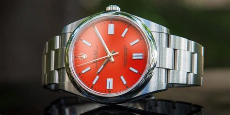 rolex con quadrante rosso|7 orologi con quadrante rosso .